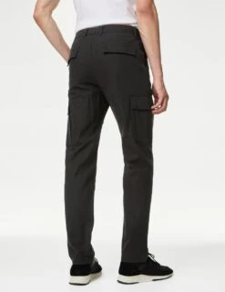 Tapered Fit Stretch Cargo Trousers -Marks And Spencer Shop tapered fit stretch cargo trousers 11