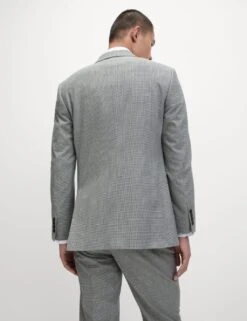 Regular Fit Textured Puppytooth Suit Jacket -Marks And Spencer Shop textured puppytooth jacket 5