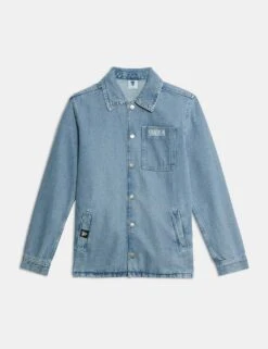 The Doodle Boy Graffiti Denim Jacket (2-16 Yrs) -Marks And Spencer Shop the doodle boy graffiti denim jacket 2 16 yrs 1 8