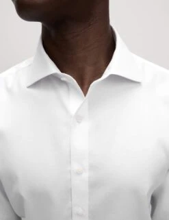 Ultimate Non Iron Regular Fit Pure Cotton Shirt -Marks And Spencer Shop the ultimate non iron regular fit pure cotton shirt 2