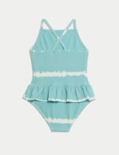 Tie Dye Swimsuit (2-8 Yrs) -Marks And Spencer Shop tie dye swimsuit 2 8 yrs 1 4