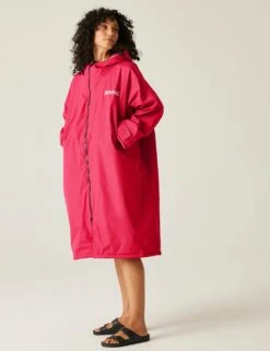 Regatta Waterproof Hooded Borg Lined Changing Robe -Marks And Spencer Shop waterproof hooded borg lined changing robe 12