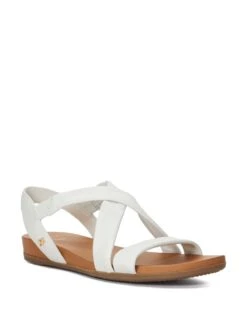 Dune London Wide Fit Leather Flat Sandals -Marks And Spencer Shop wide fit leather flat sandals 8