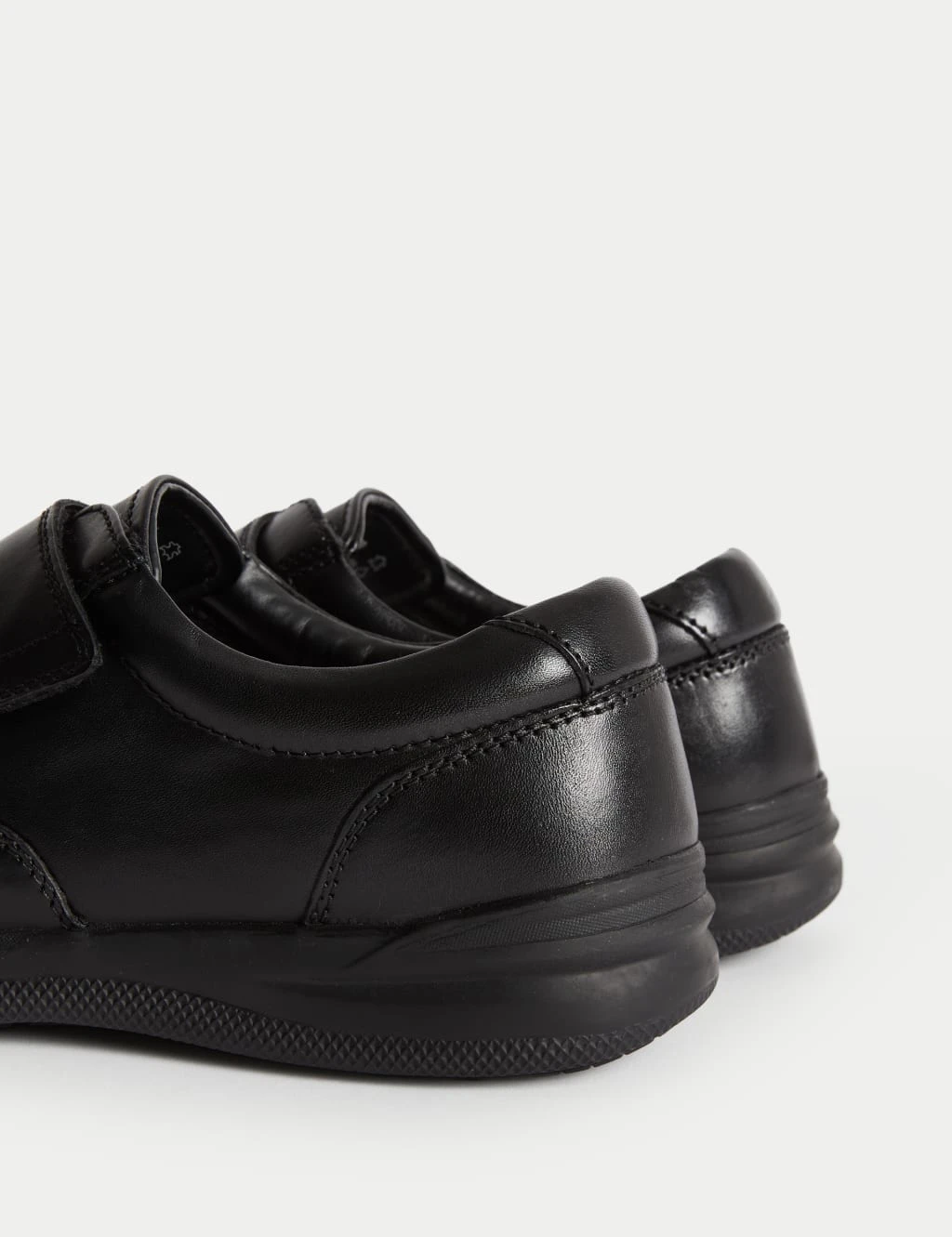 Wide Fit Leather Riptape Shoes 9 Wide Fit Leather Riptape Shoes - Image 9